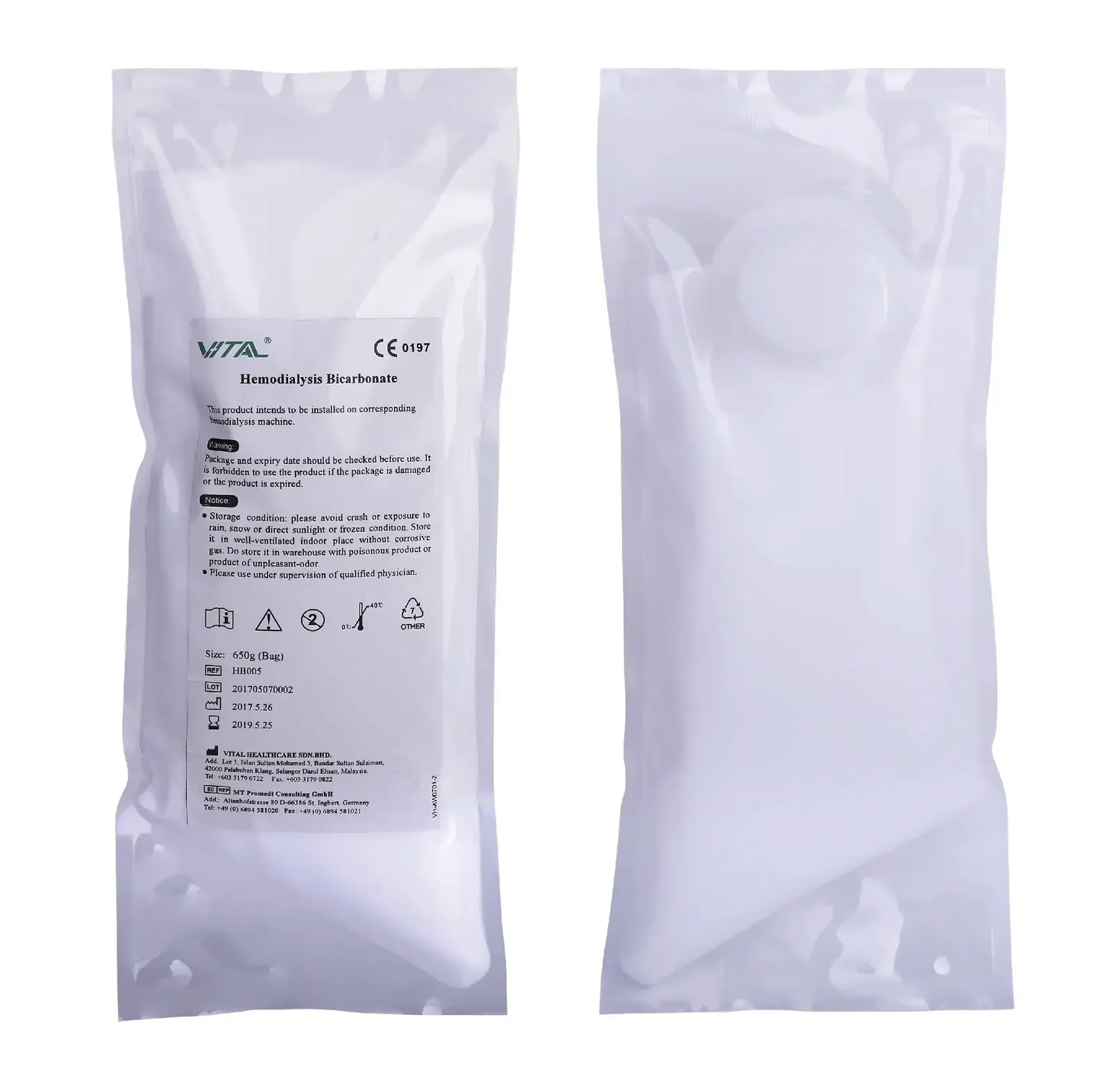 Hemodialysis Bicarbonate Bag 